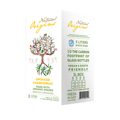 Natural Origins Organic Chardonnay - Bag In Box
